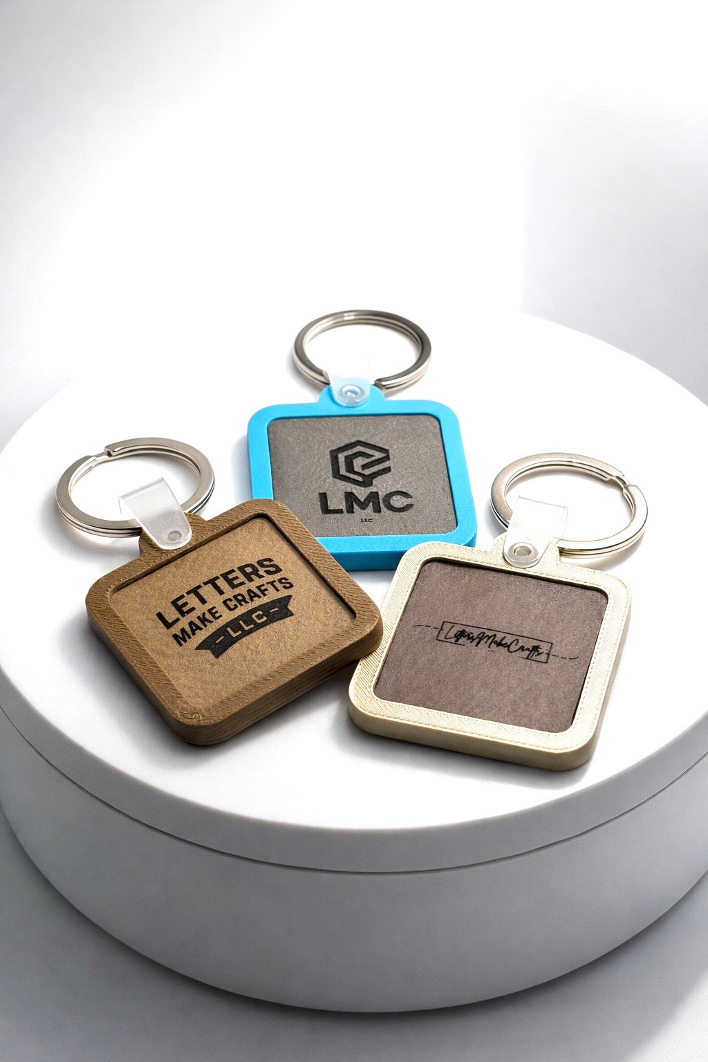 Custom NFC Keychain – Metallic Color Collection - Digital Business Card , Social Media Tag
