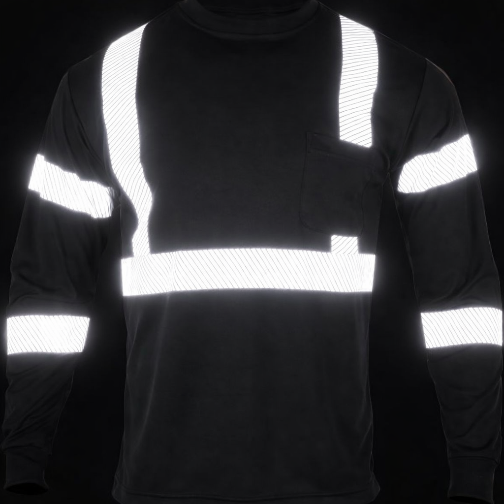 Custom High Visibility Safety Shirt – Premium ANSI Class 3 Reflective Work Shirts with Your Logo