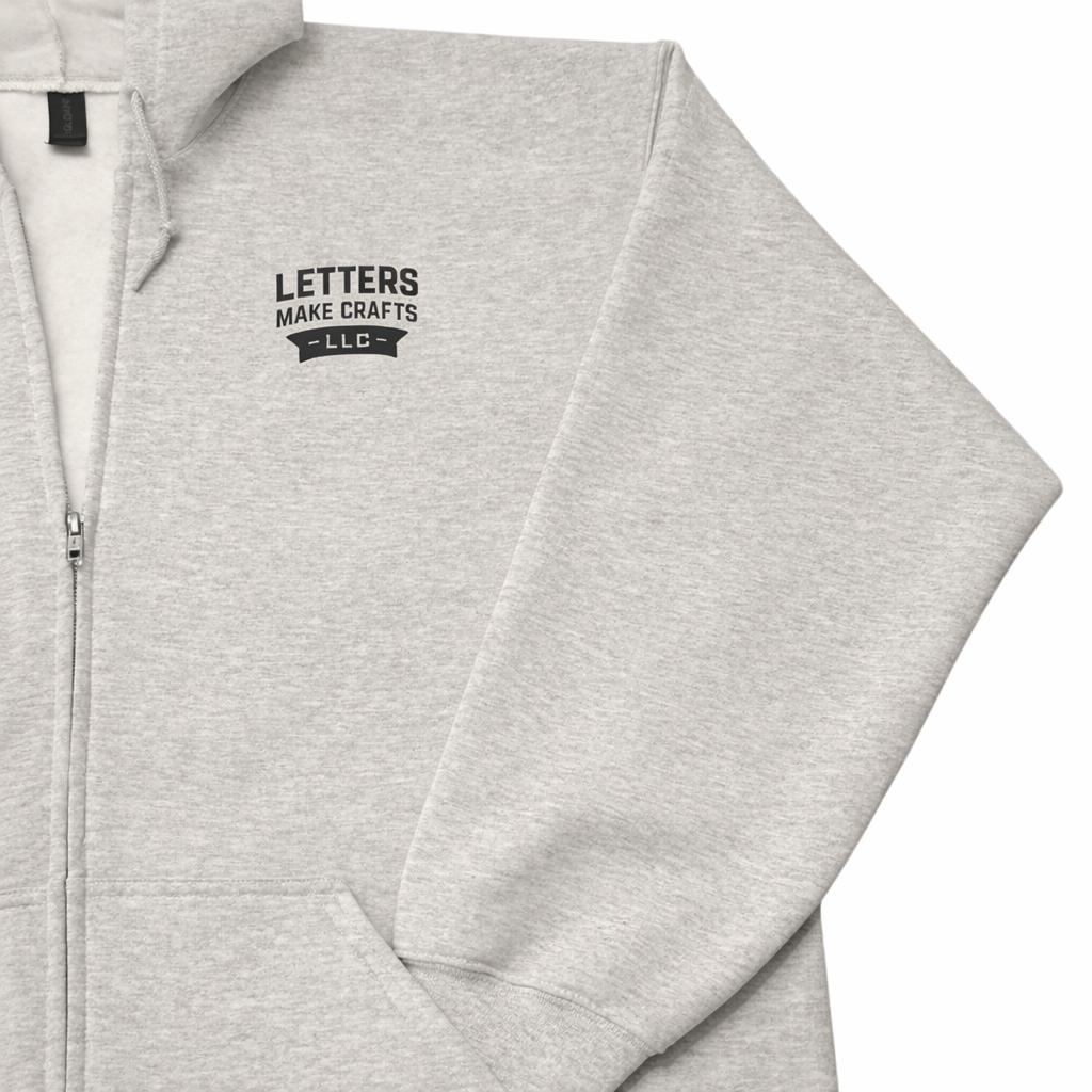 Custom Logo Full Zip Hoodie – Gildan 18600 Heavy Blend Sweatshirt – Business, & Team Apparel