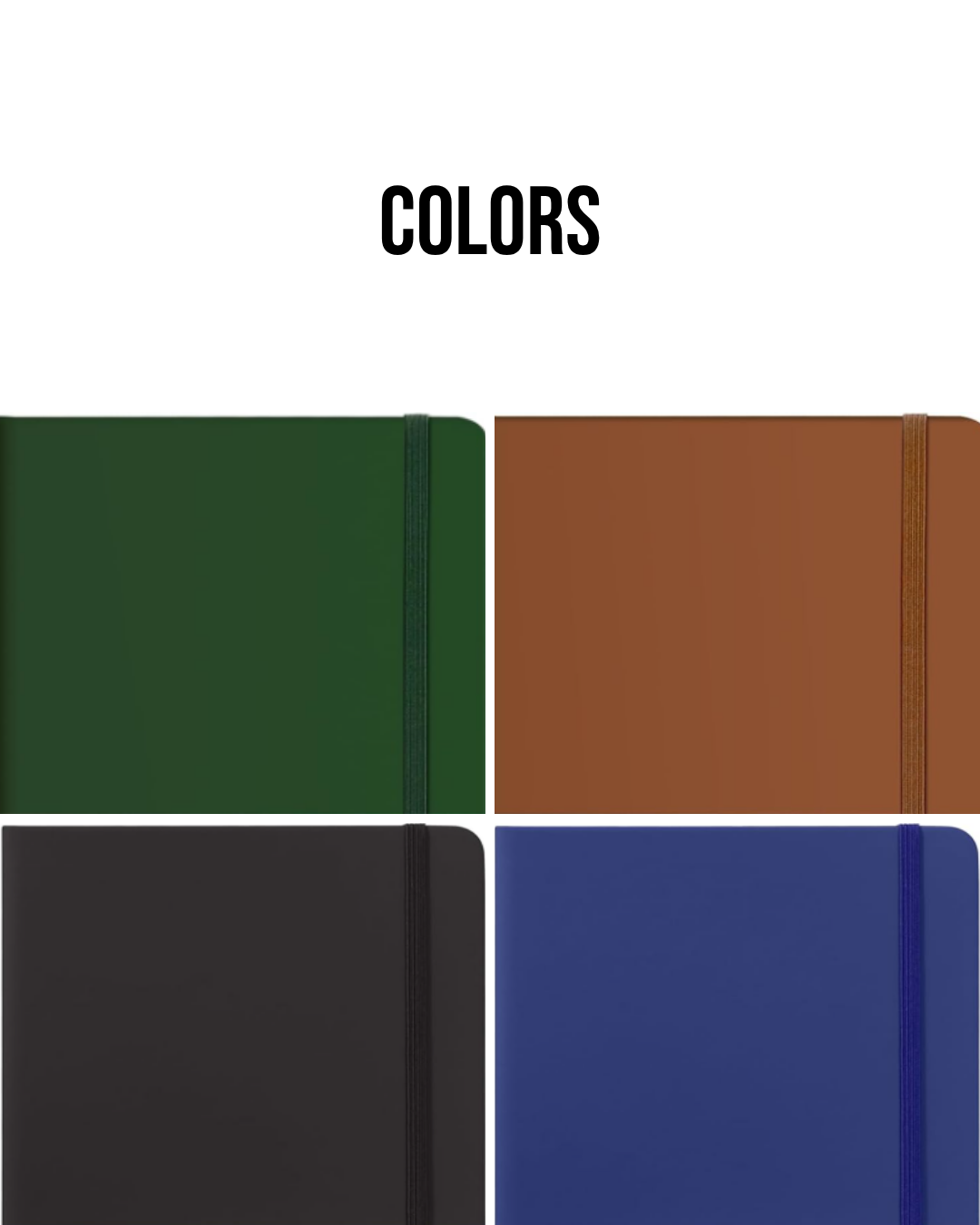 Custom Embossed A5 Lined Journal Notebook – Hardcover 5.5" x 8.3" | Add Your Logo