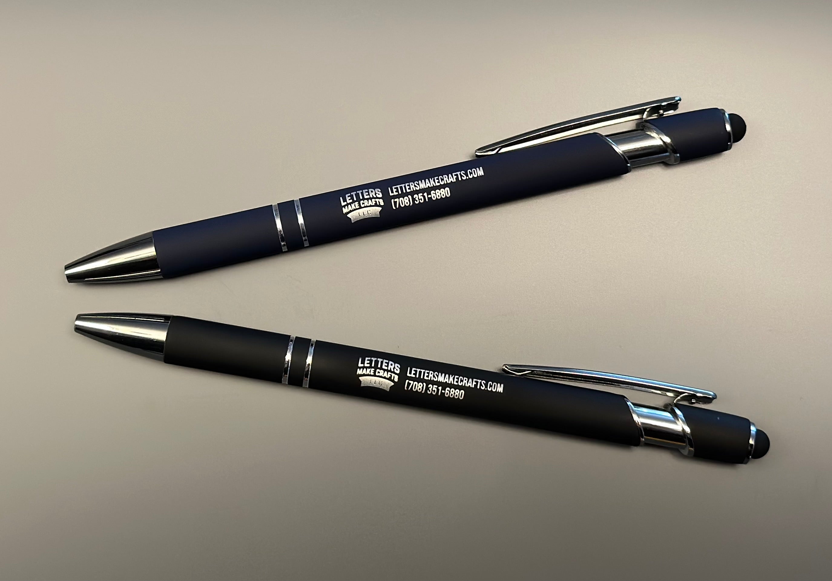 Custom Logo Stylus Pens – Personalized Premium Pens for Business, Events & Corporate Gifts – Bulk discounts available