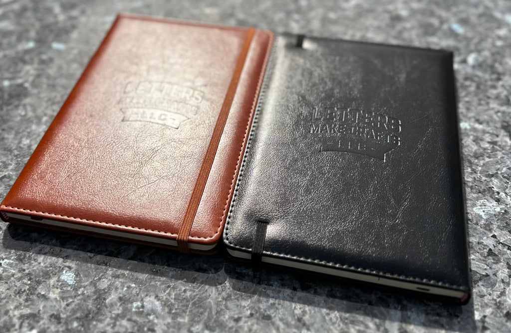 Custom Logo Journal – Debossed A5 Notebook for Business, Employee Gifts, Client Gifts, Personalized Company Journal