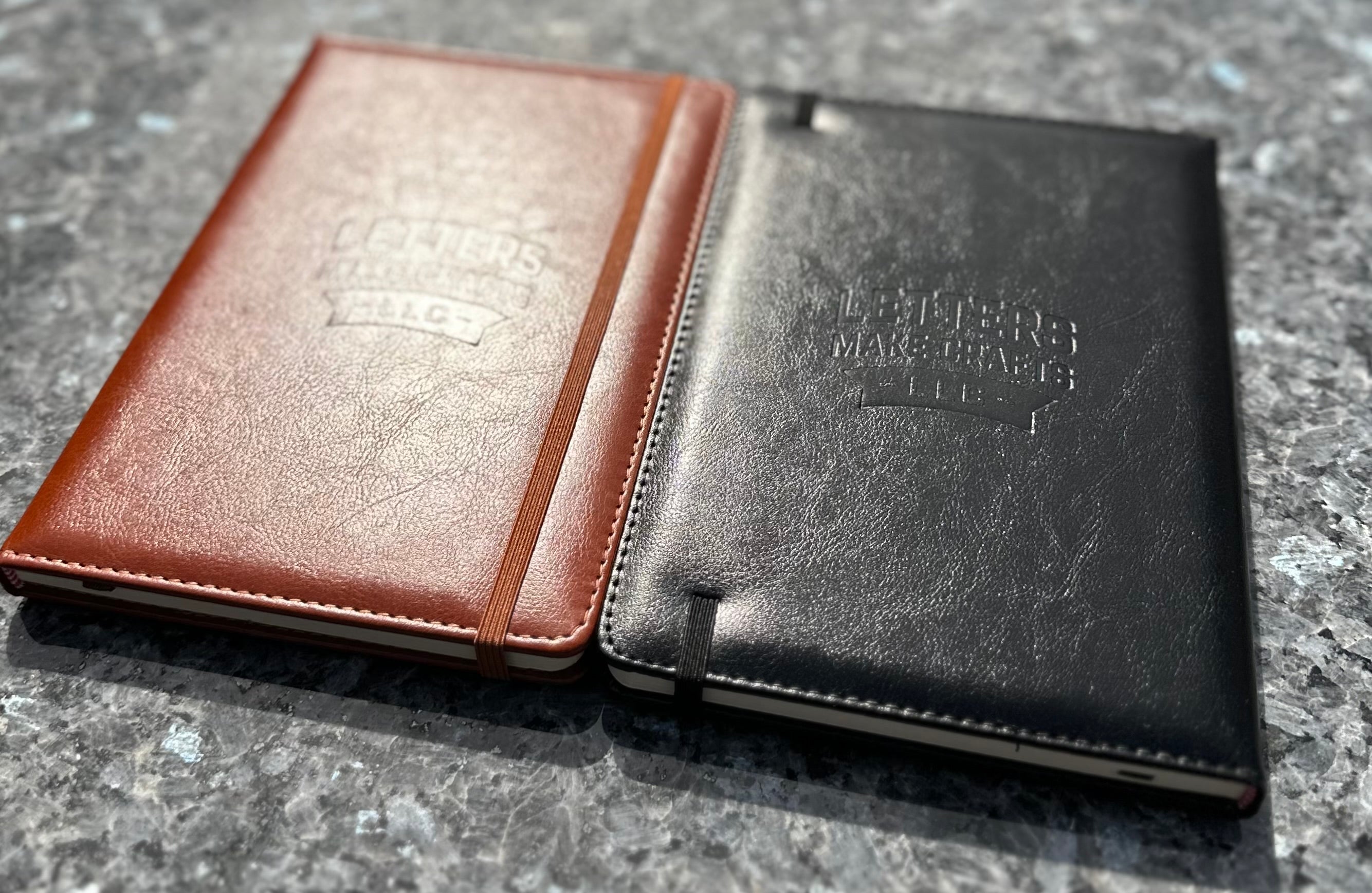 Custom Logo Journal – Debossed A5 Notebook for Business, Employee Gifts, Client Gifts, Personalized Company Journal