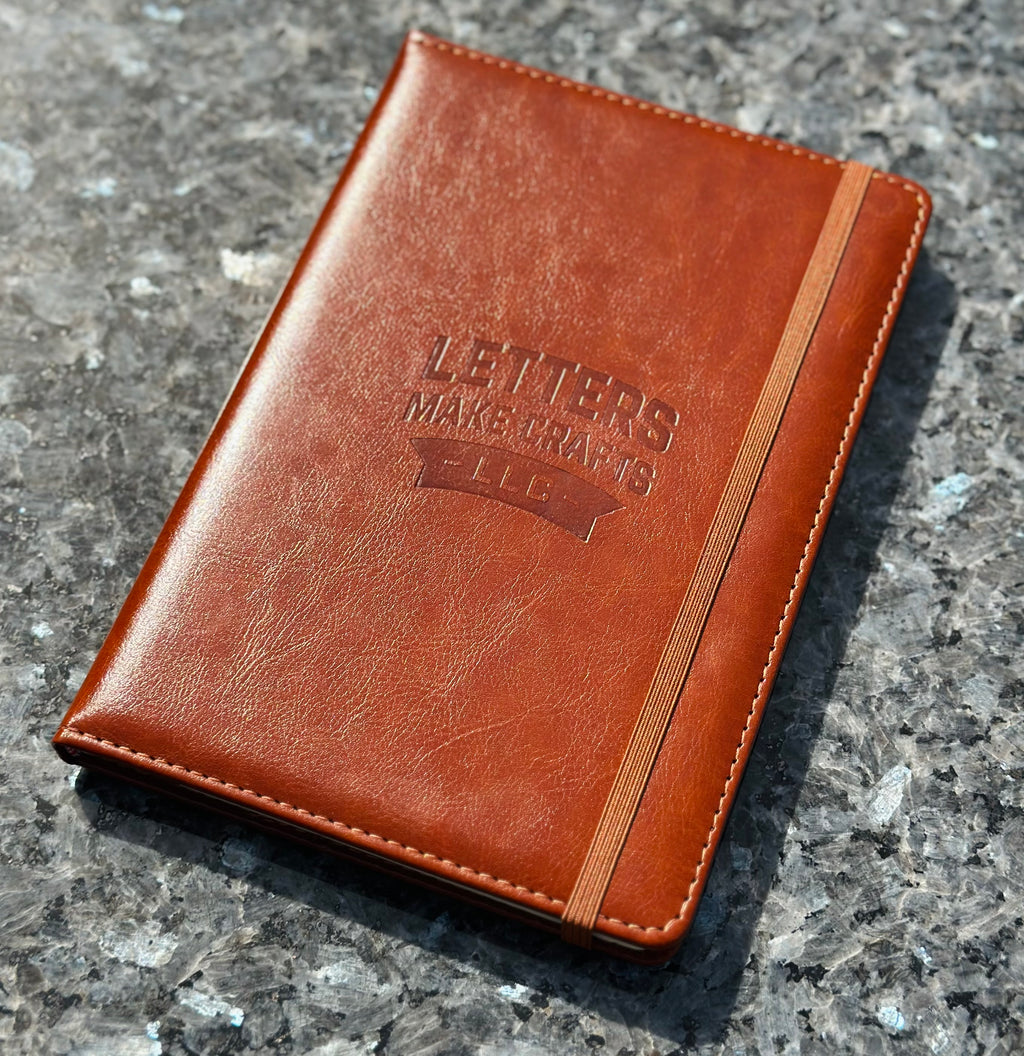Custom Logo Journal – Debossed A5 Notebook for Business, Employee Gifts, Client Gifts, Personalized Company Journal