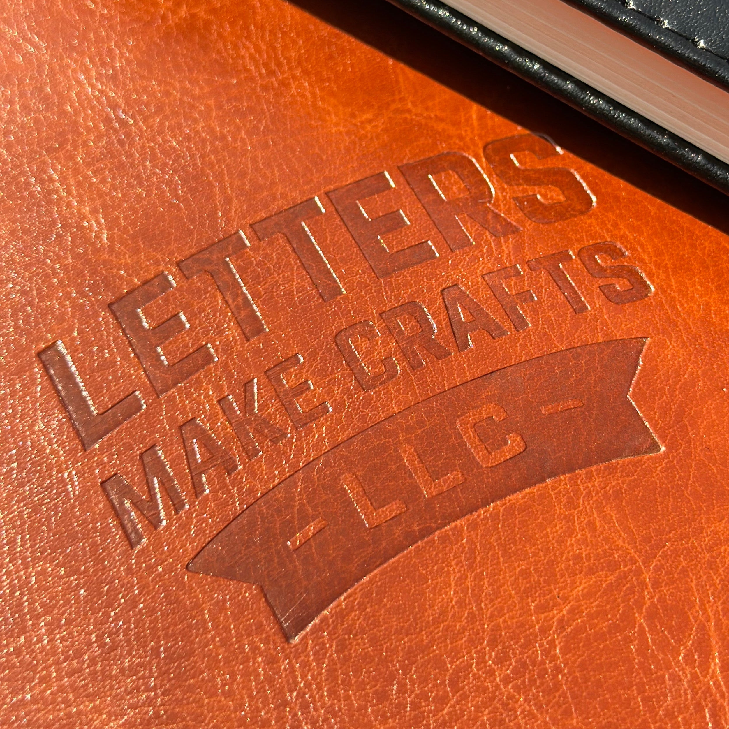 Custom Logo Journal – Debossed A5 Notebook for Business, Employee Gifts, Client Gifts, Personalized Company Journal