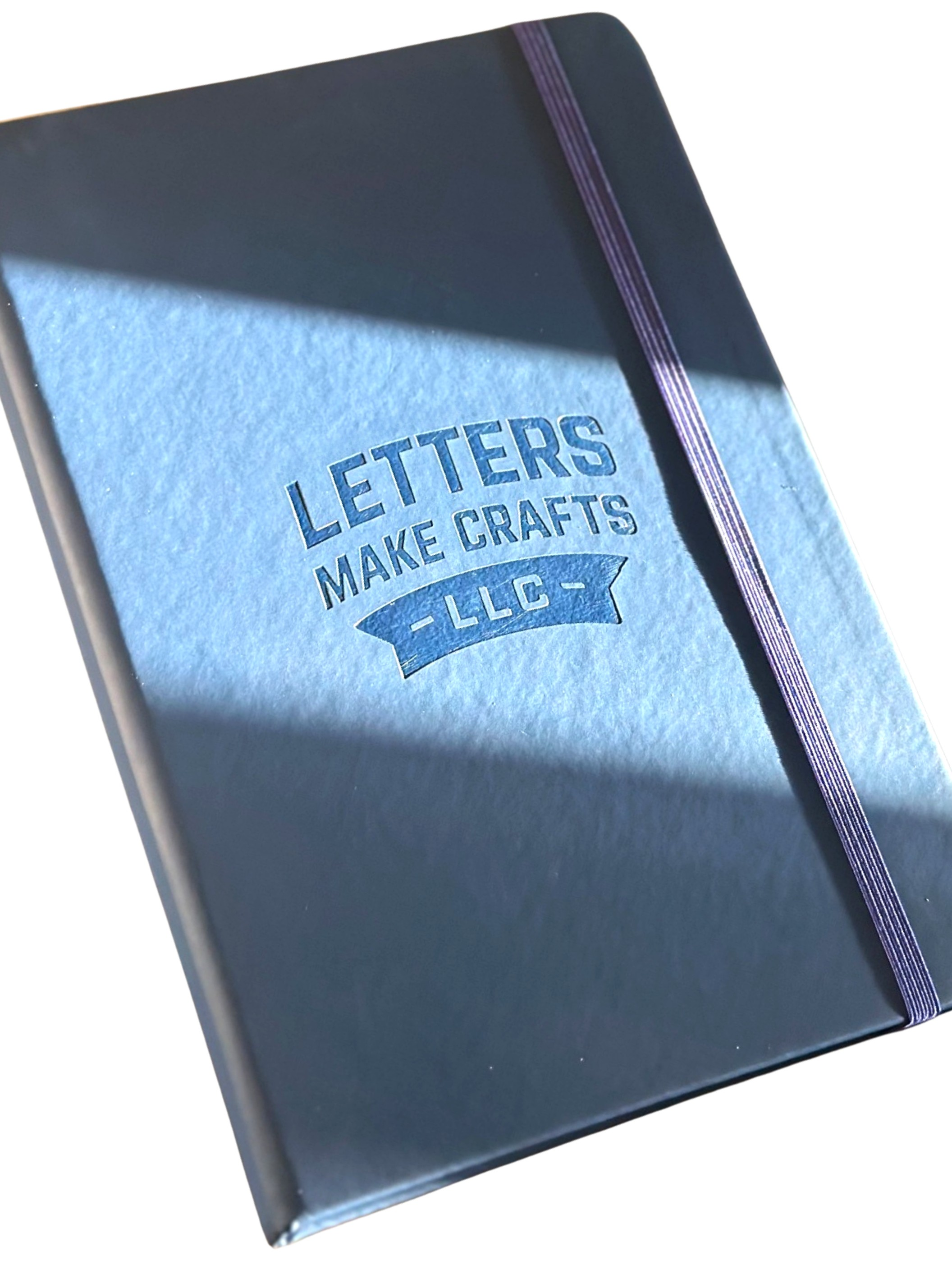 Custom Embossed A5 Lined Journal Notebook – Hardcover 5.5" x 8.3" | Add Your Logo