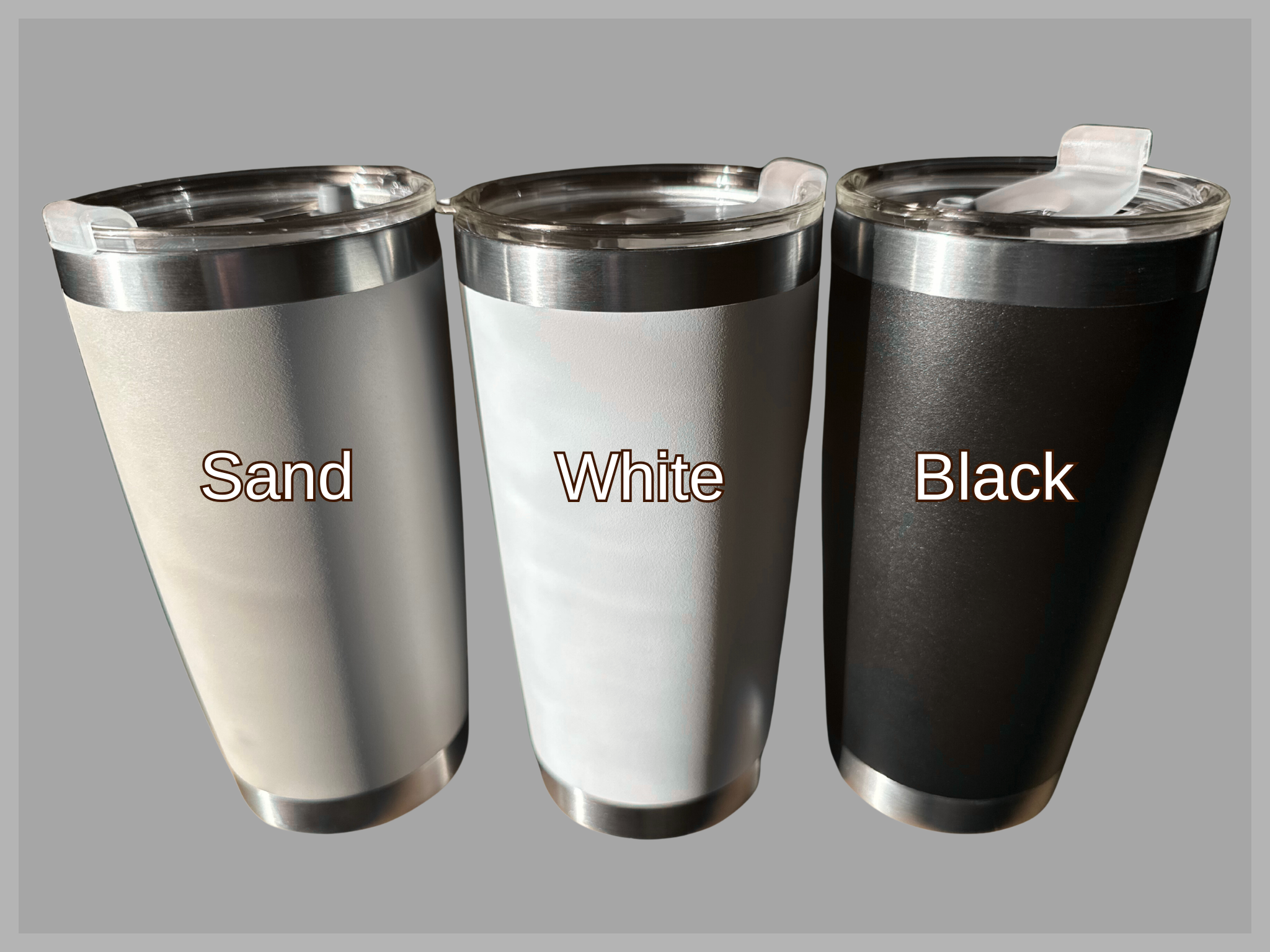 Custom Logo 20oz Tumblers • Laser Engraved • Bulk & Wholesale Corporate Gifts