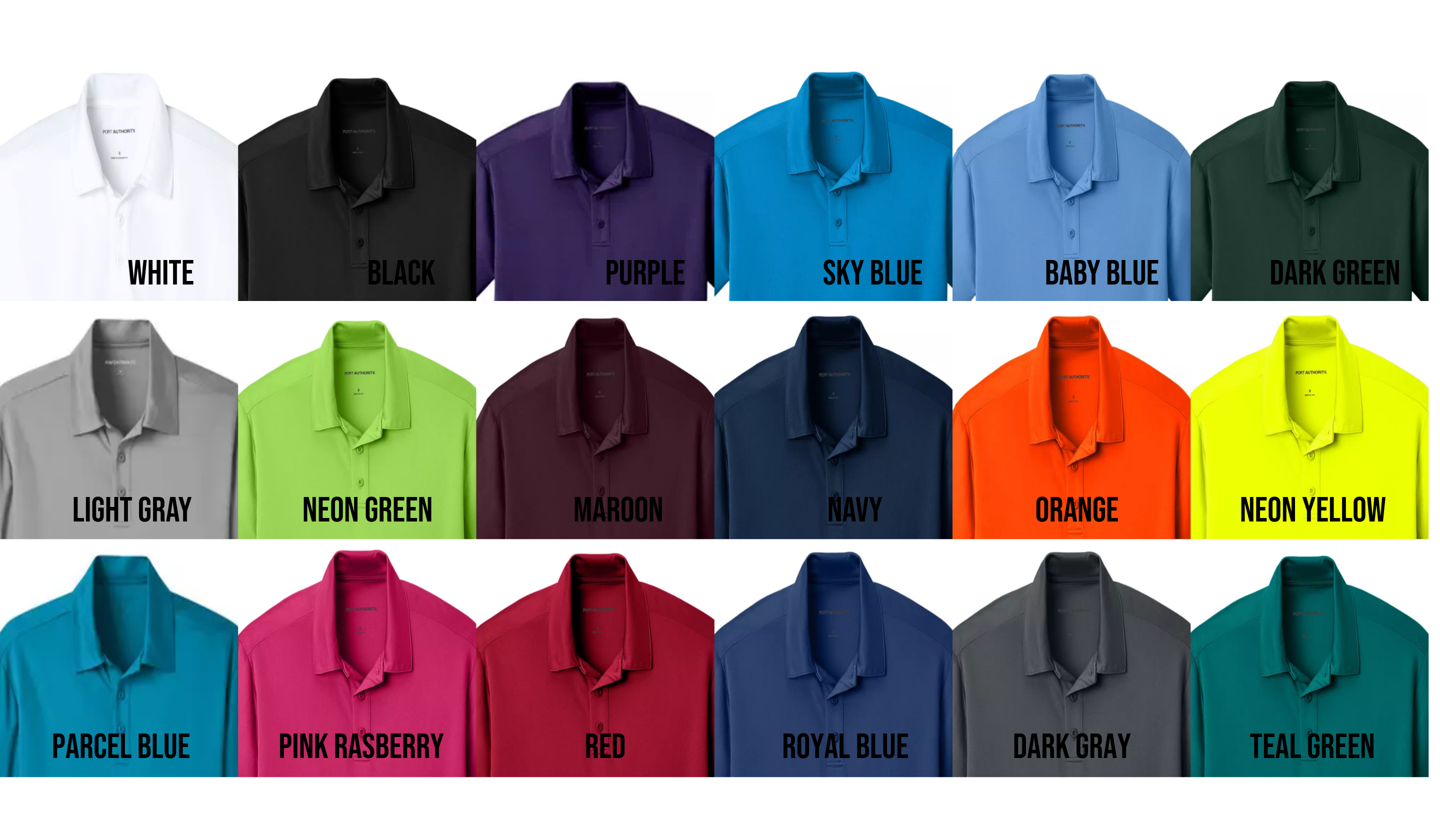 Custom Port Authority K540 Silk Touch Performance Polo with Your Logo